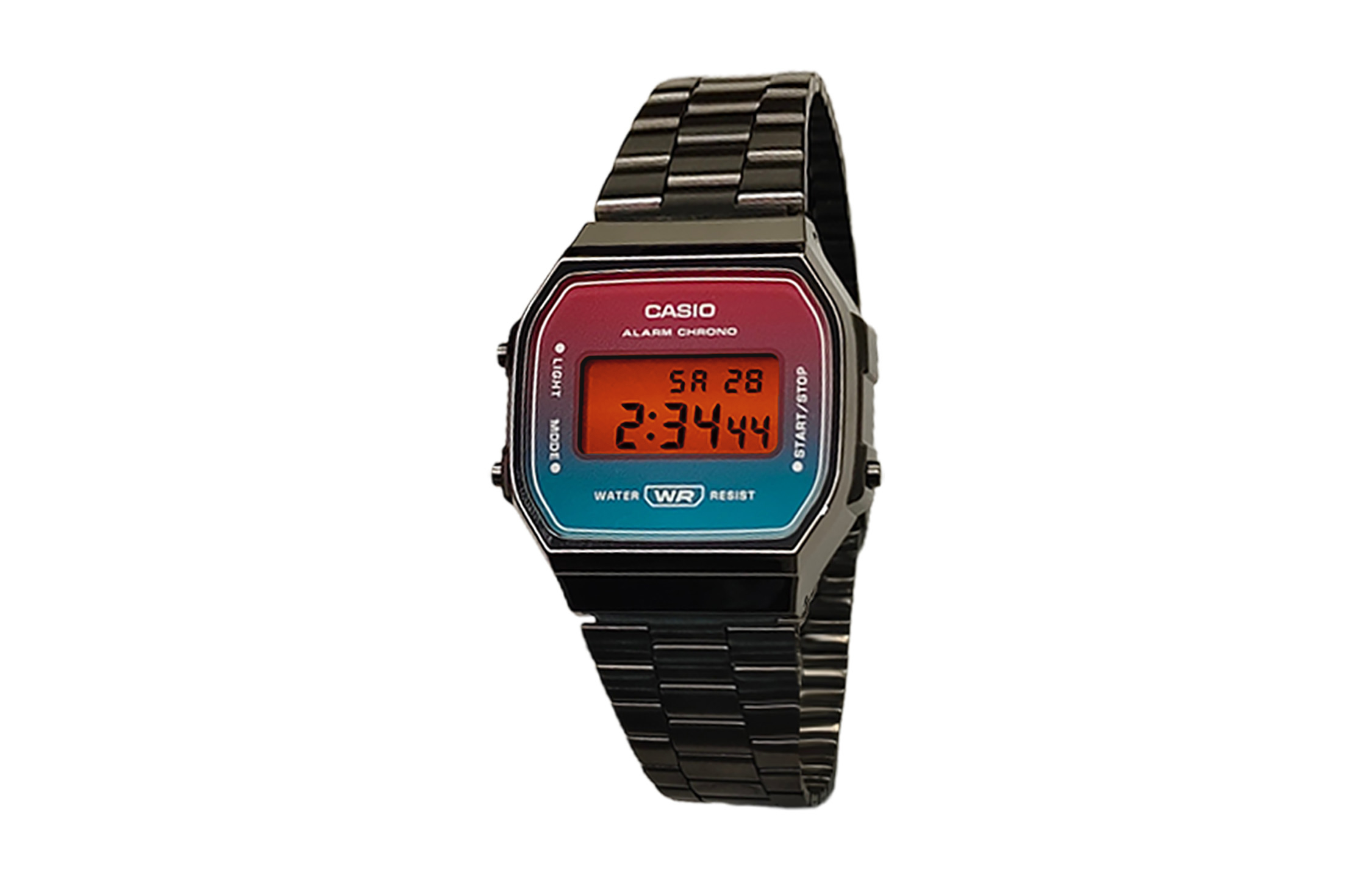 

CASIO Часы Retrofit Series Quartz Movement Stainless Steel Ion Plated Strap Watch Men's Watch Multicolor Watch Dial