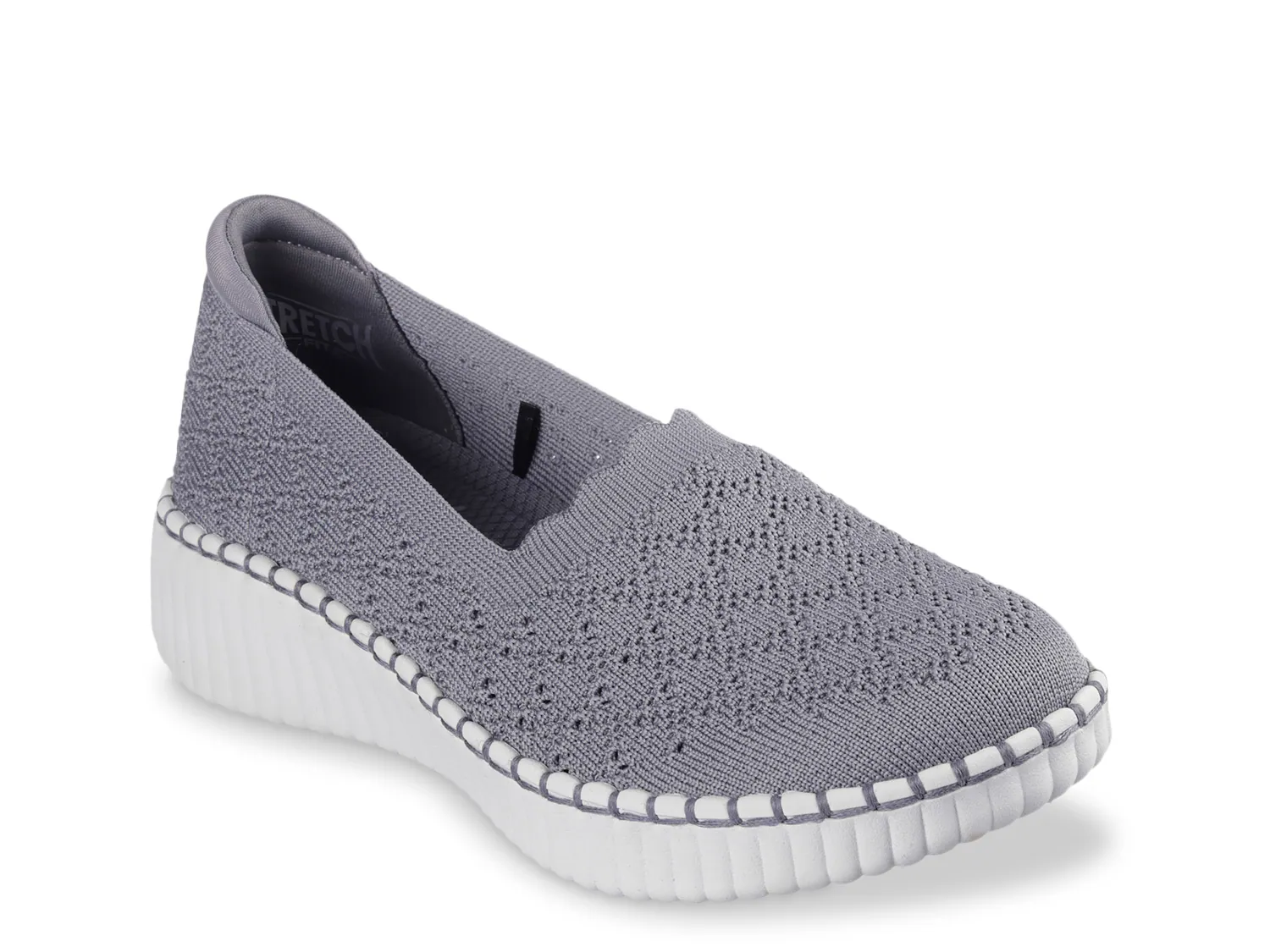 

Слипоны Wilshire Blvd Slip-On Skechers, серый