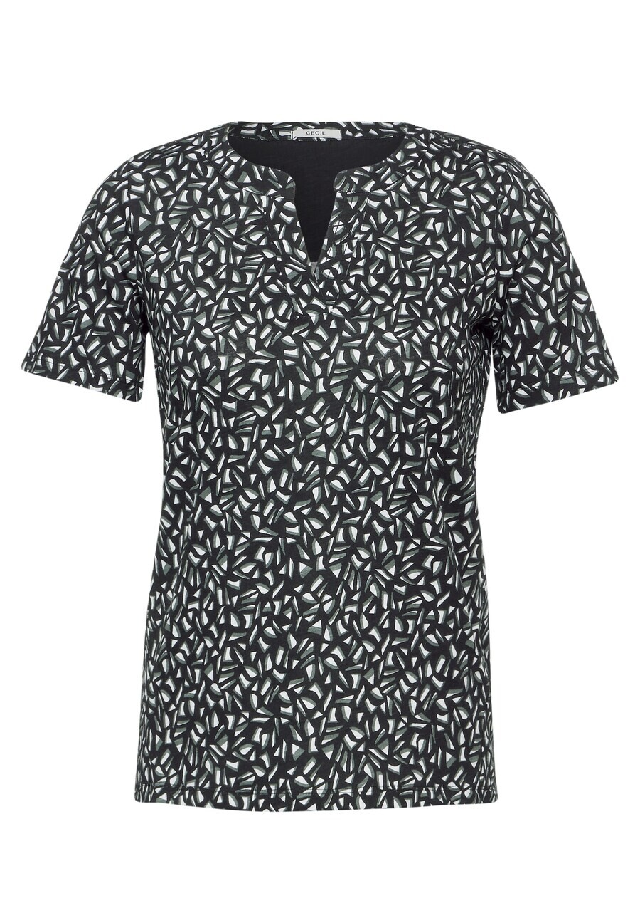 

Футболка CECIL Shirt, пятнистый черный