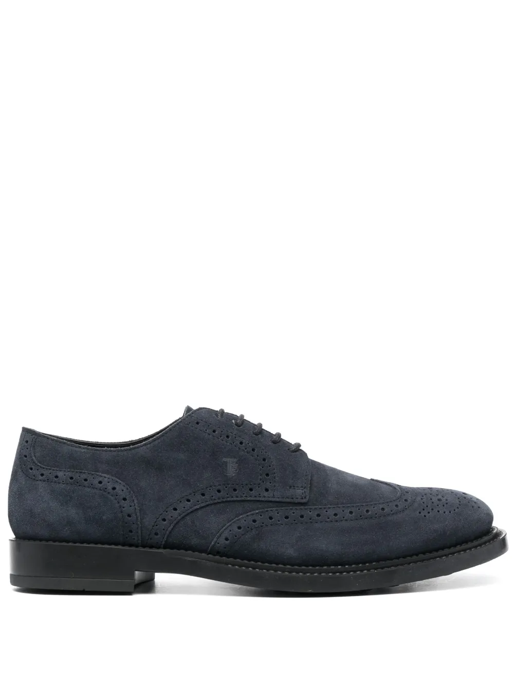 

Замшевые броги TOD'S, синий