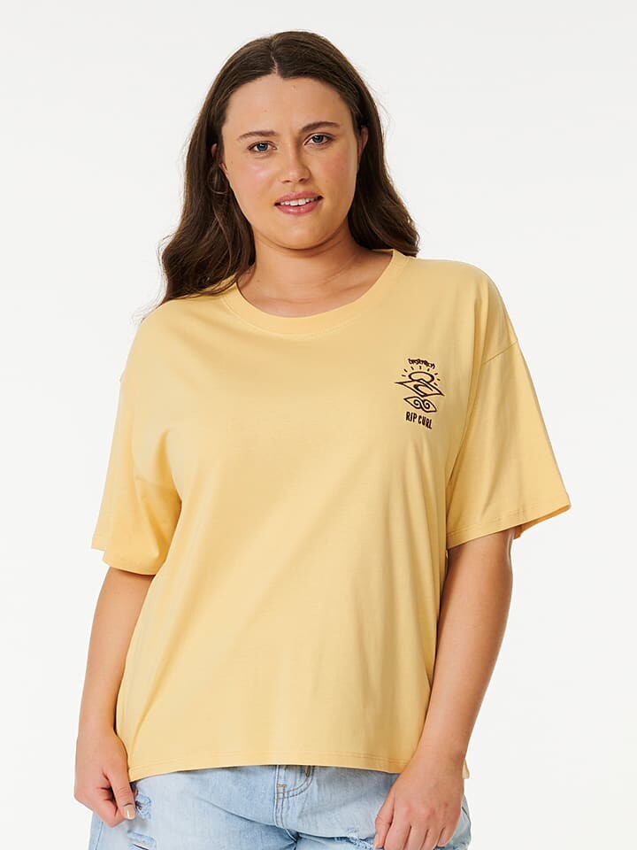 

Футболка Rip Curl Icons Of Surf, желтый