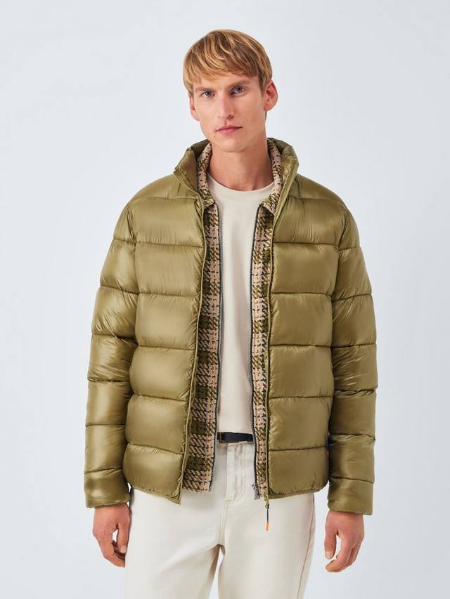 

Куртка-пуховик на молнии спереди John Lewis, Olive Drab