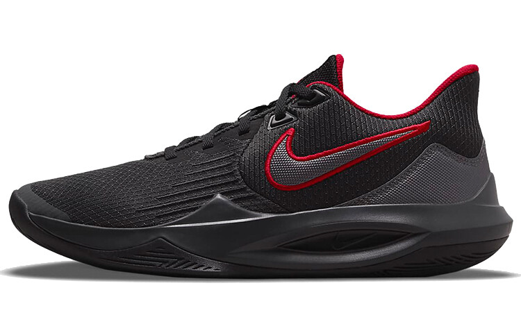 

Баскетбольные кроссовки Precision 5 мужские низкие черные/красные Nike