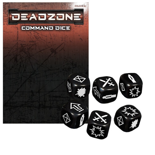 

Игровые кубики Deadzone Command Dice Pack