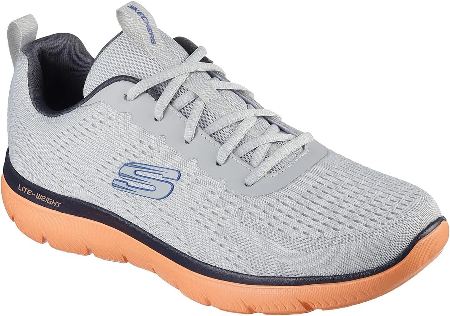 Мужские кроссовки Skechers Arch Fit Takar, Gyor Gray Orange
