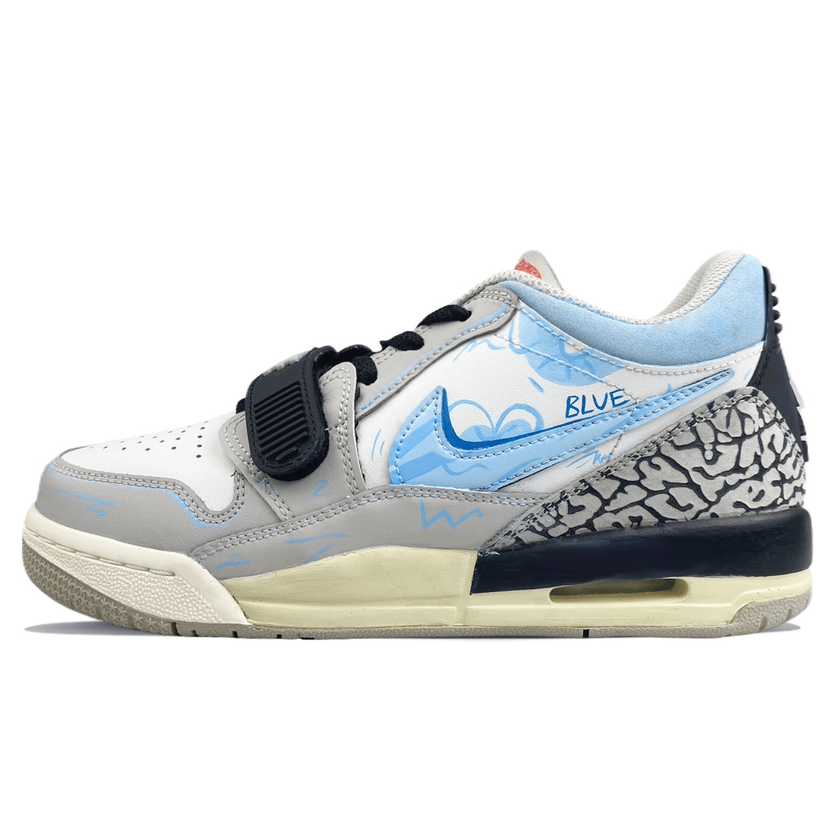 

Jordan Legacy 312 с низкой амортизацией низкие детские баскетбольные кроссовки white для подростков