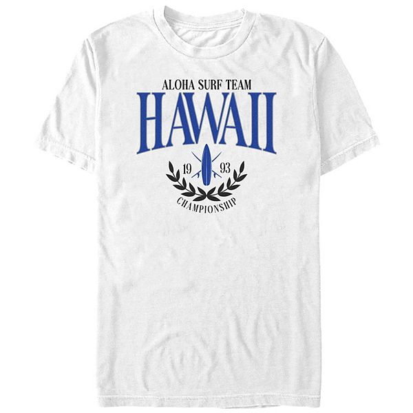 

Футболка с принтом Big & Tall Hawaii Aloha Surf Team Unbranded