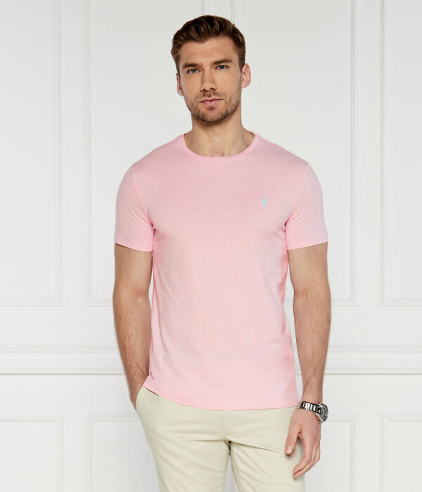 Футболки Slim fit Polo Ralph Lauren, коричневый — фото 3