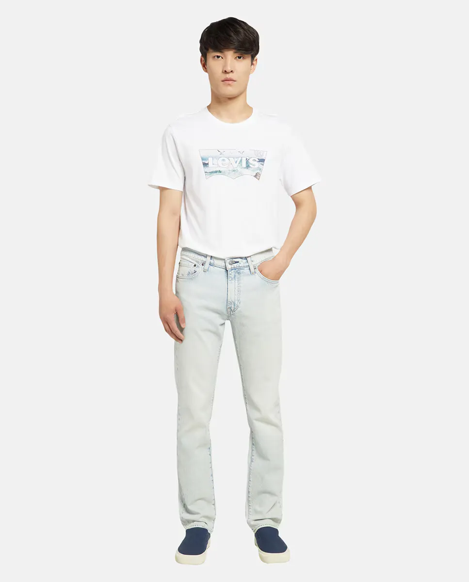 

Мужские узкие эластичные джинсы 511 Levi's, светло-голубой
