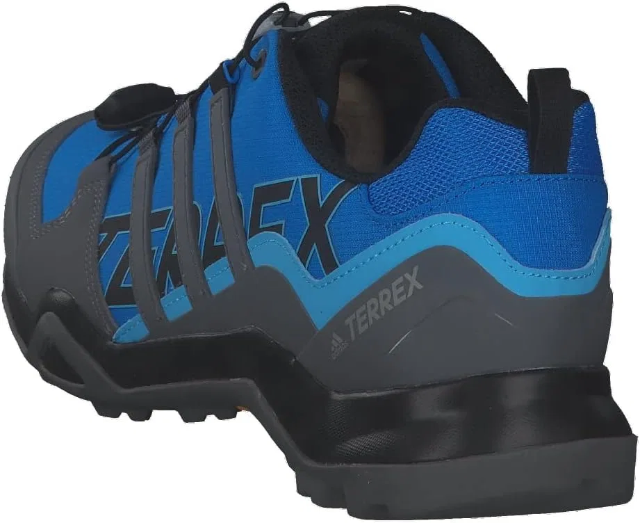 Мужские треккинговые и походные кроссовки Adidas Terrex Swift R2, Blue Rush Grey Four Core Black — фото 4