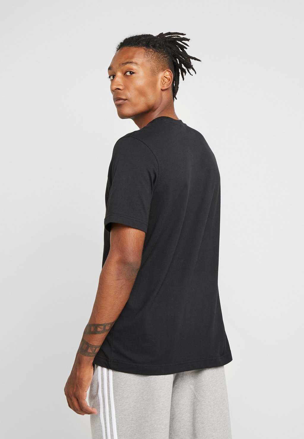 Футболка с принтом TREFOIL UNISEX Adidas Originals, черный — фото 3