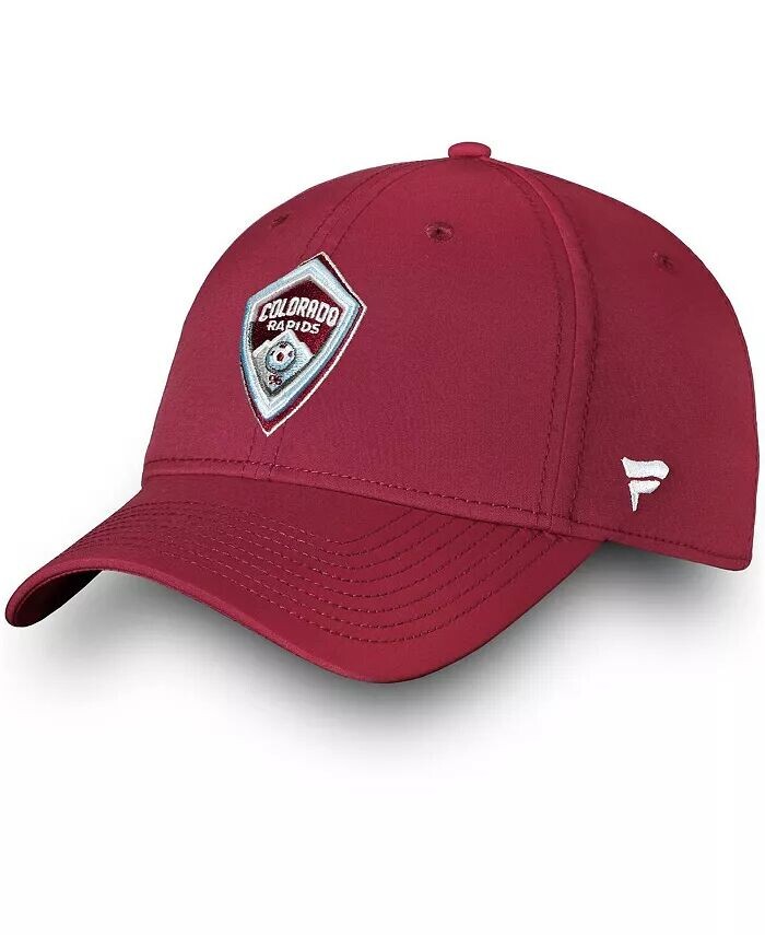 

Мужская бордовая кепка Colorado Rapids Elevated Speed ​​Flex Fanatics, красный