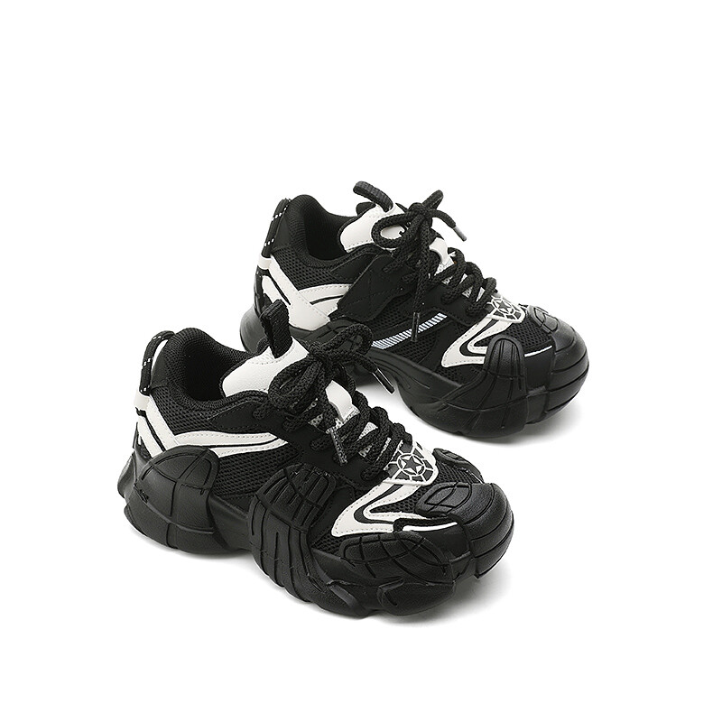 Кроссовки Jeep Kids Lifestyle Shoes Kids Low-top White, черный — фото 3