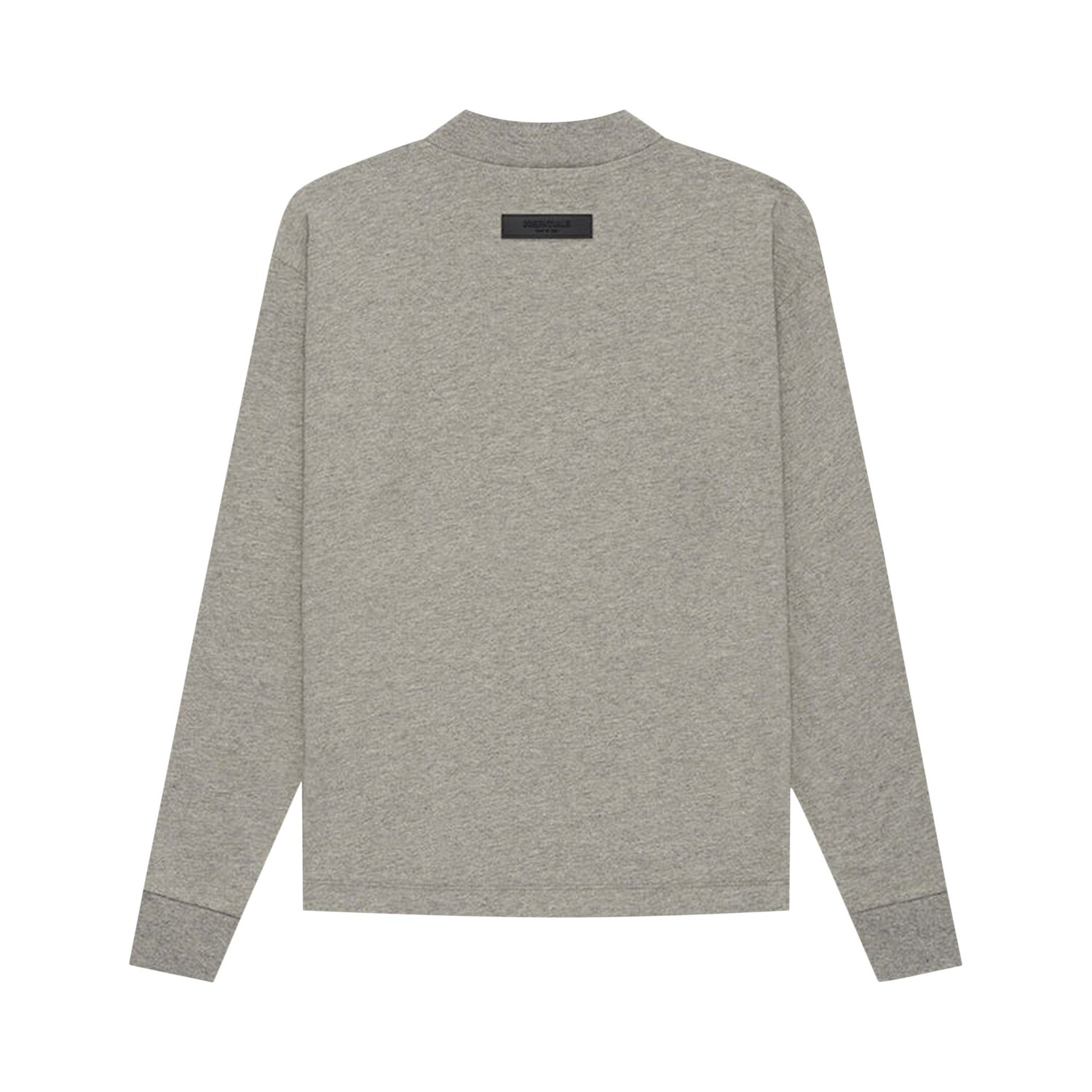 Детская футболка с длинными рукавами Fear of God Essentials, цвет Темная овсянка — фото 2