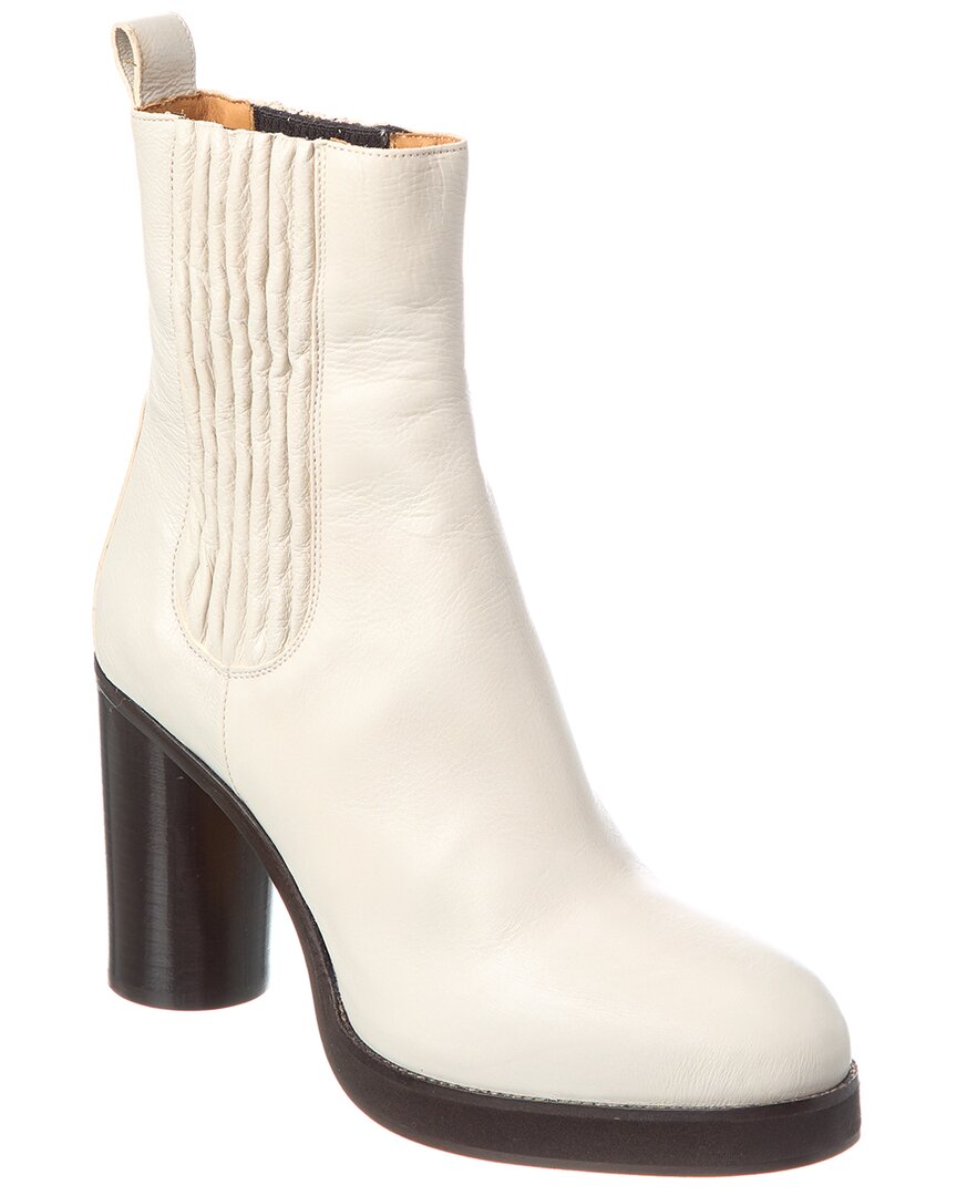Isabel Marant Lilde Кожаные сапоги, белый