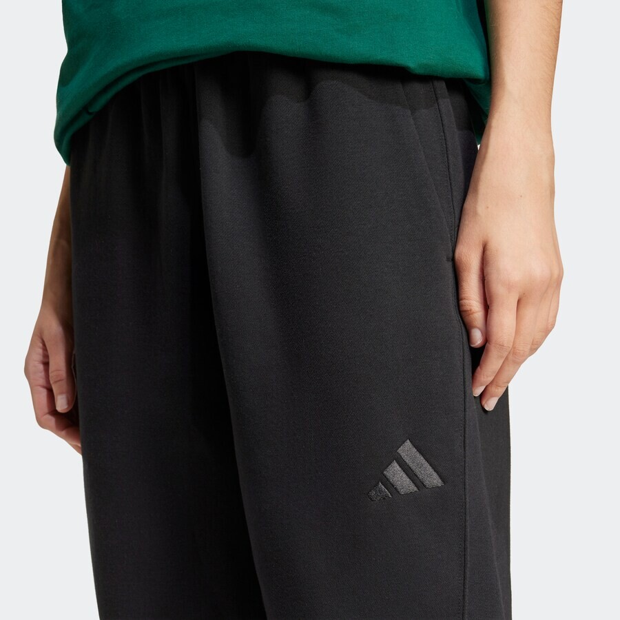Длинные брюки ADIDAS SPORTSWEAR Loose fit Workout Pants, черный — фото 4