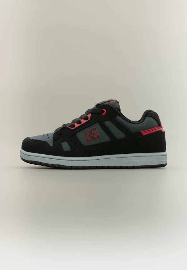 Универсальные скейтерские кроссовки stag Dc Shoes, Black/Grey/Red