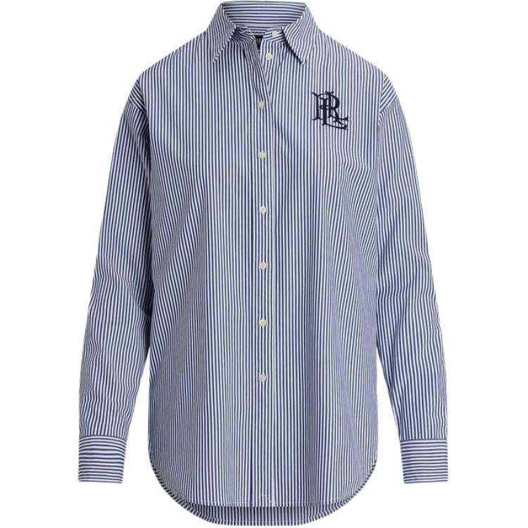 

Рубашка с вышитым логотипом LAUREN RALPH LAUREN, белый