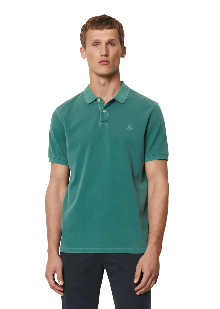 

Рубашка-поло Marc O'Polo из пике, цвет Trainquil Teal