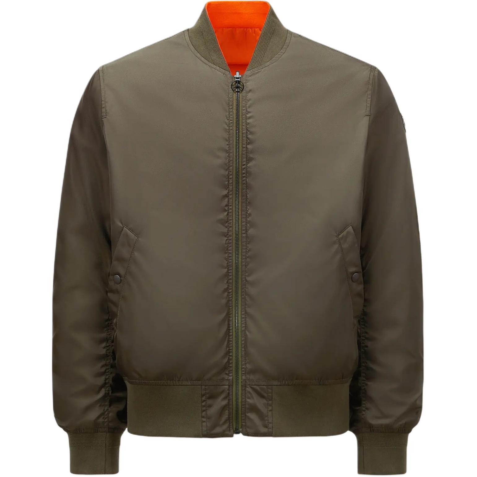 

MONCLER GENIUS Куртка-бомбер реверсивная пуховая Moncler X Mercedes Benz Nigo Neper, Olive Green