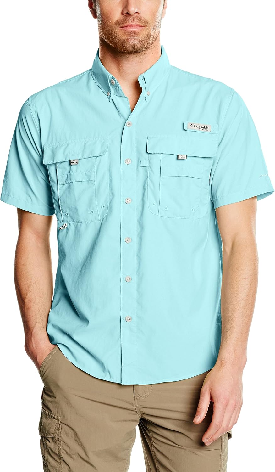 

Мужская рубашка Columbia Bahama II с коротким рукавом, Gulf Stream - Legacy