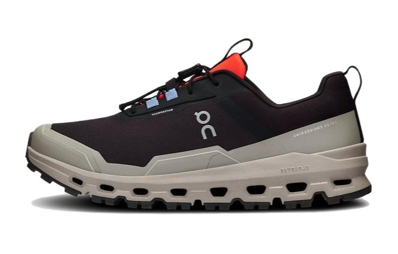 

On Водонепроницаемые детские кроссовки Cloudhero Cushi ing Low top для активного отдыха Black Gray