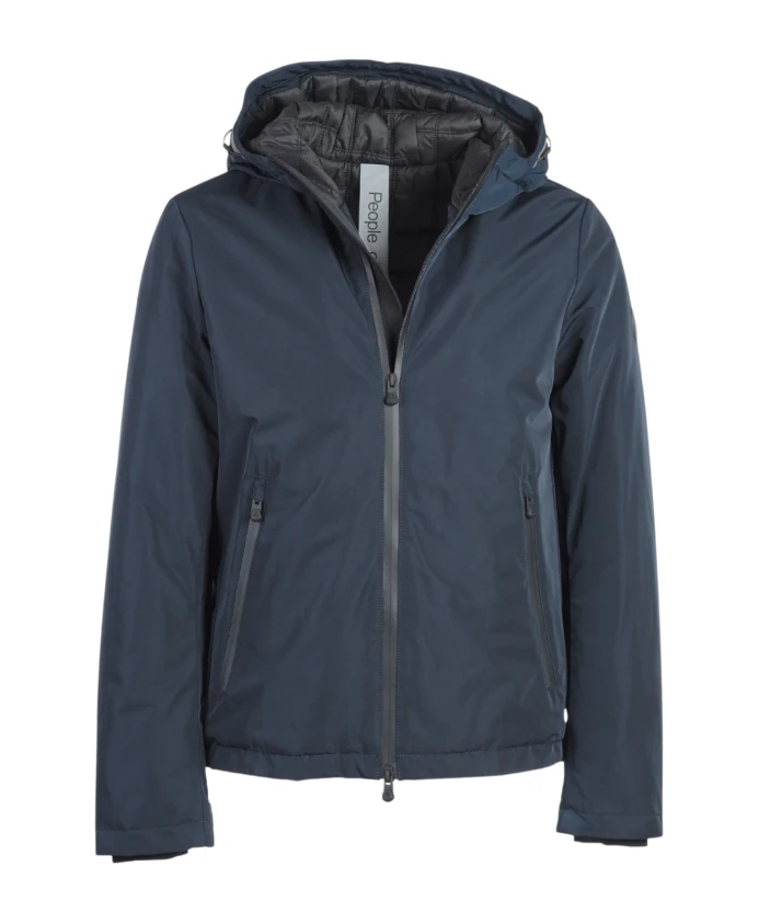 

Зимняя куртка с капюшоном, водонепроницаемая People Of Shibuya, синий