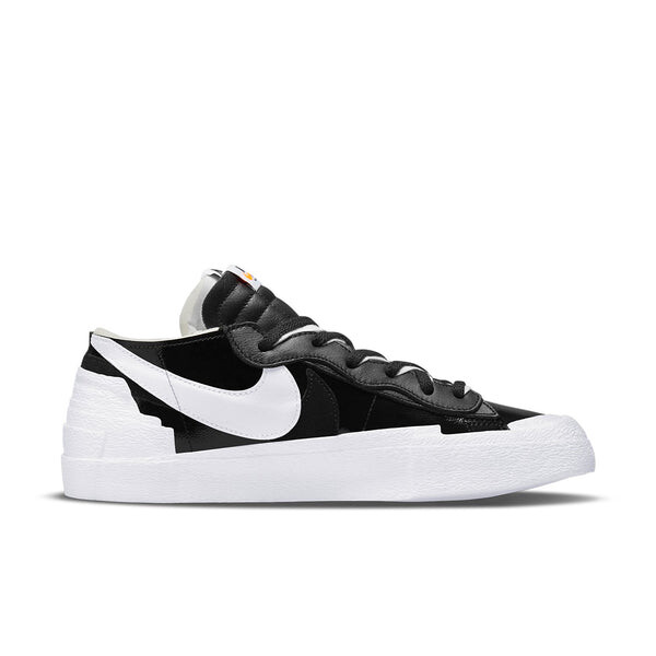 Кроссовки x sacai blazer low Nike, черный — фото 2