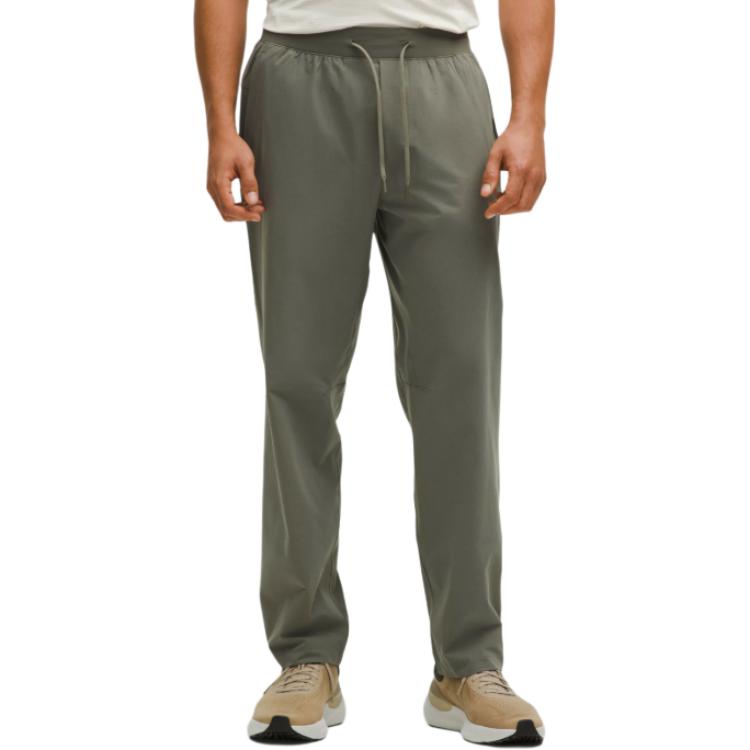 

Мужские повседневные брюки zeroed in Lululemon, светло-зеленый зеленый