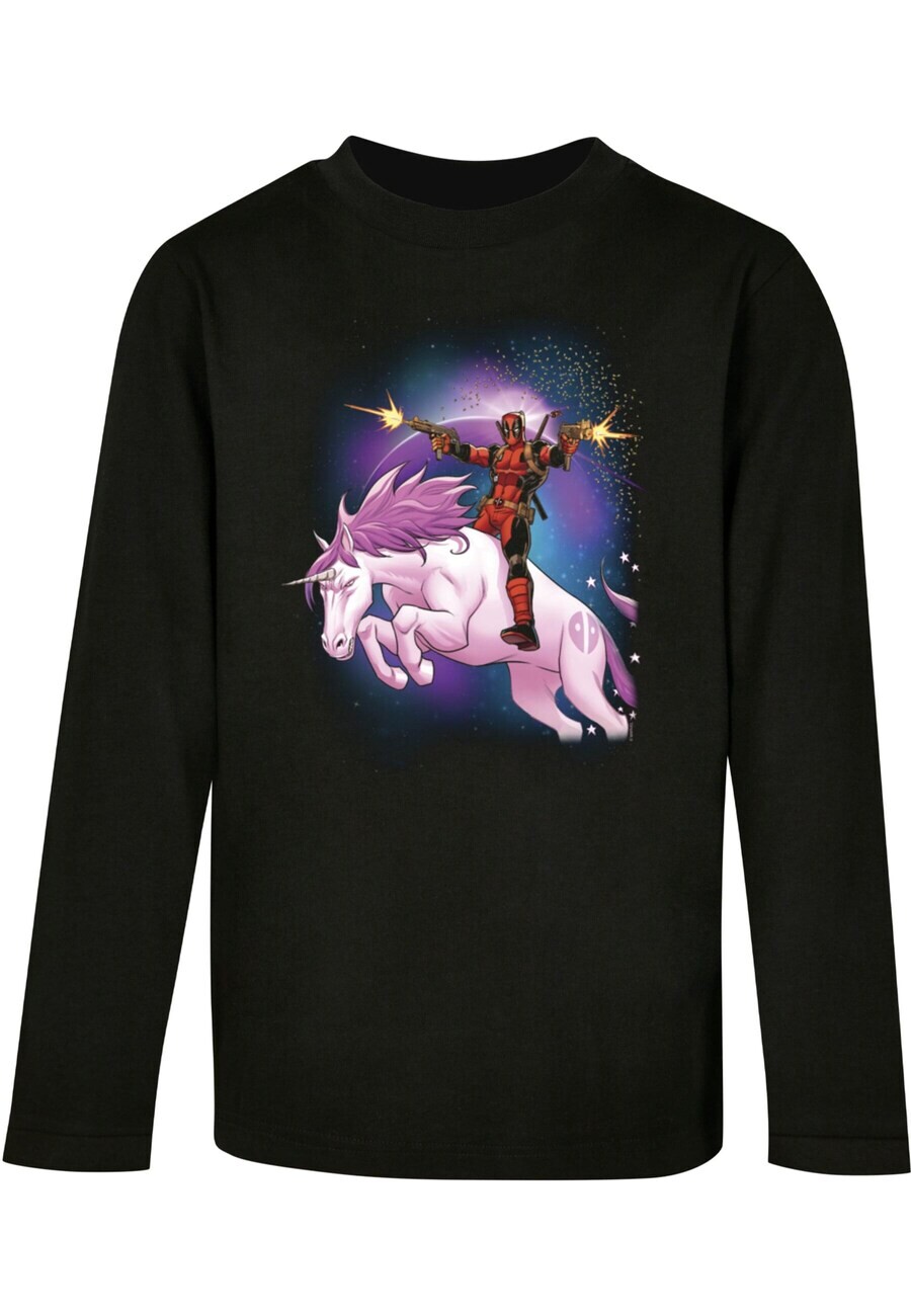 

Лонгслив ABSOLUTE CULT Shirt Deadpool - Space Unicorn, черный