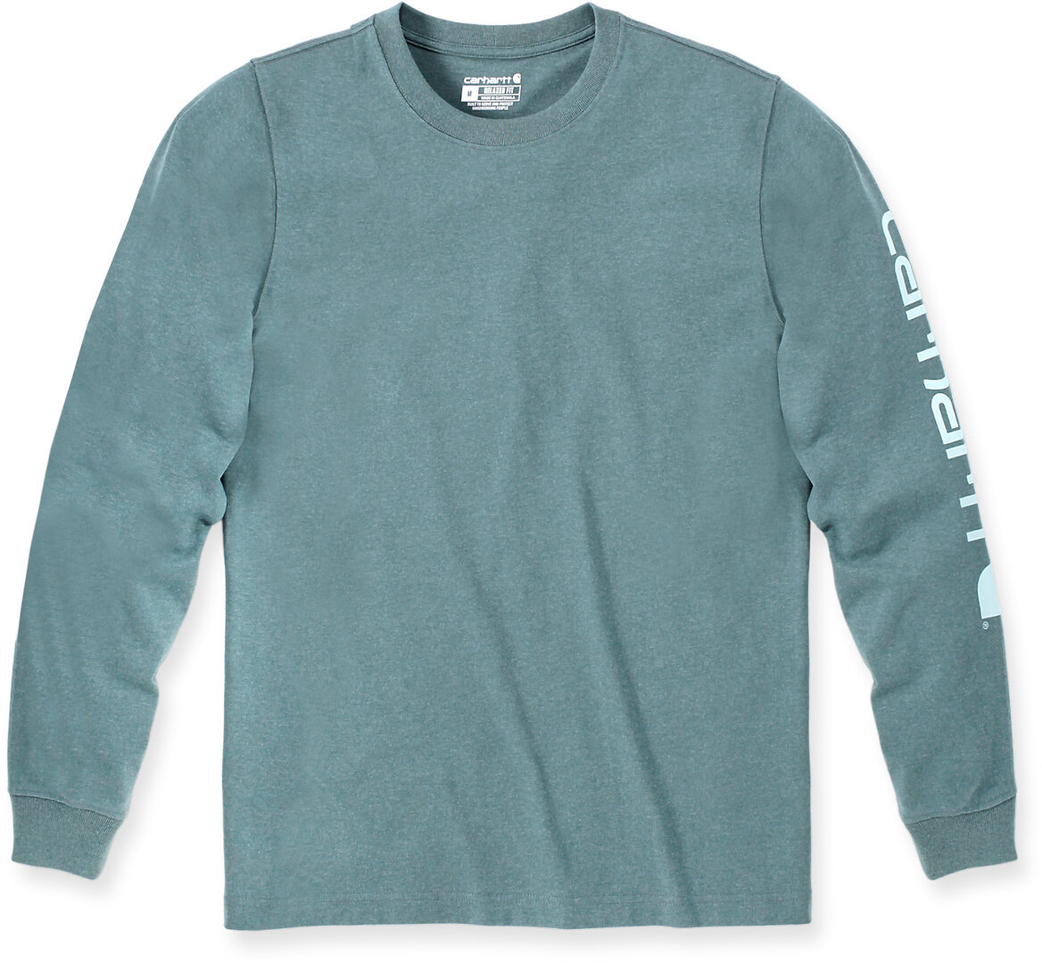 

Лонгслив Carhartt Logo Longsleeve, цвет Turquoise