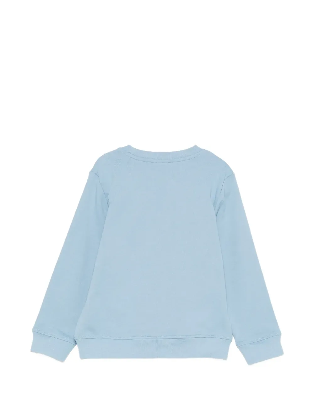 Свитшот с принтом морской звезды Stella McCartney Kids, синий — фото 2