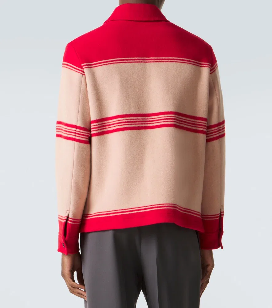 Куртка EKD Burberry из шерстяной смеси, бежевый — фото 4