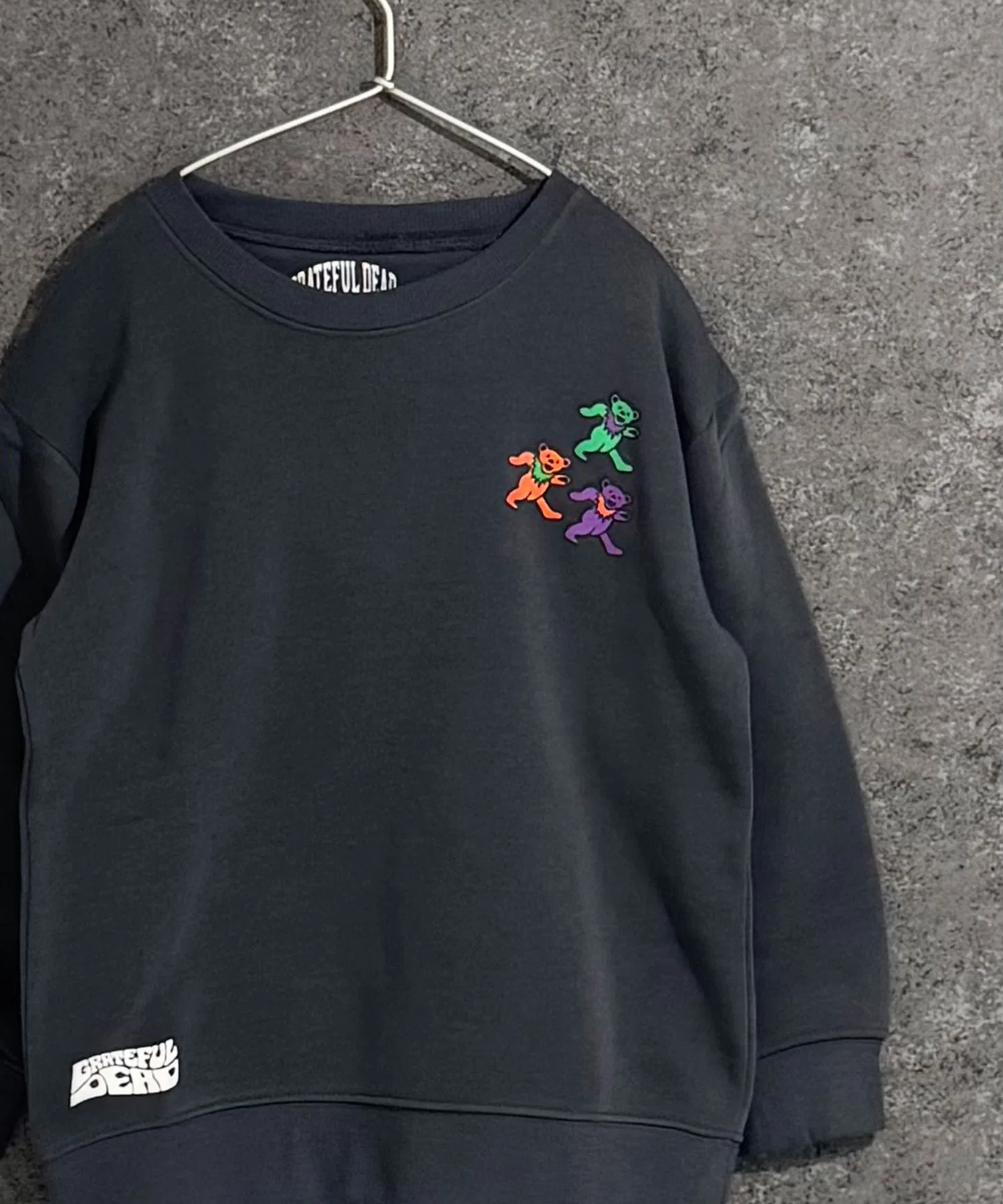 GRATEFUL DEAD Толстовка оверсайз из мягкого флиса с начесом, приятная на ощупь, как хлопок.
