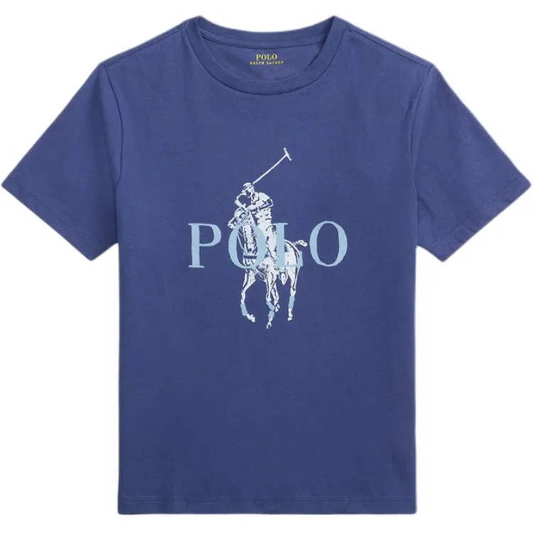 Футболка Big Pony для подростков Polo Ralph Lauren, Blue