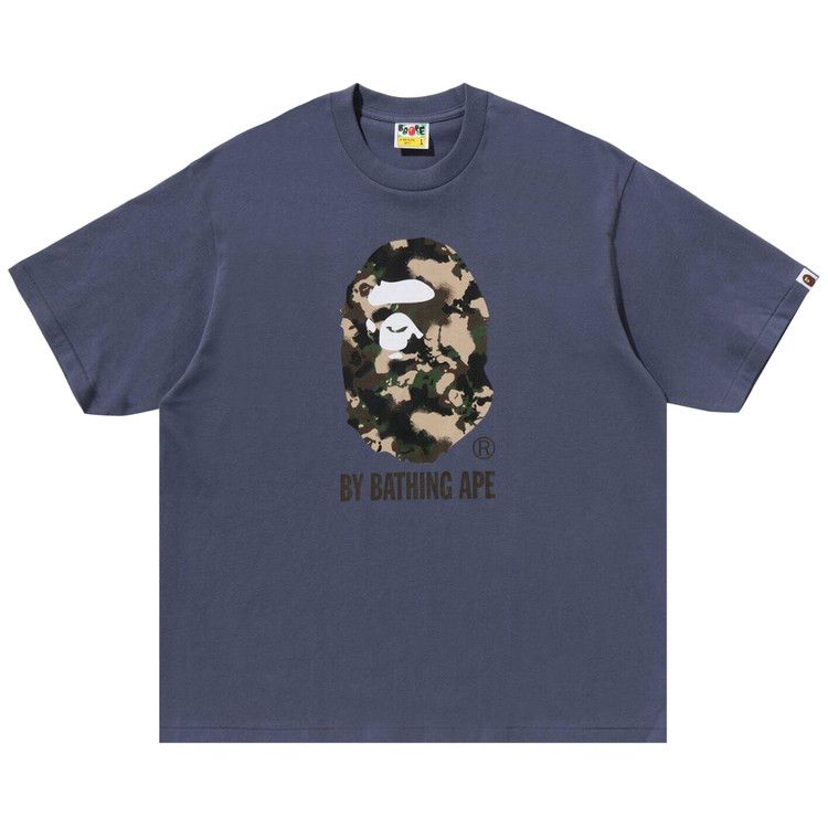 

Футболка BAPE Map Camo By Bathing Ape Relaxed Fit Tee, Charcoal