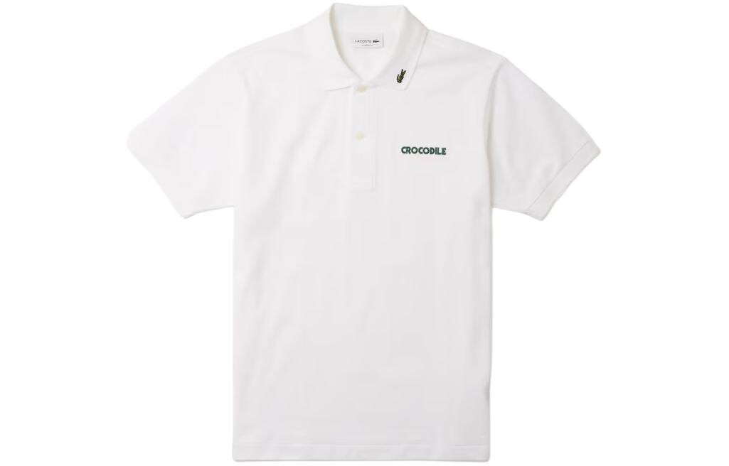 

Рубашка поло мужская белая Lacoste, белый