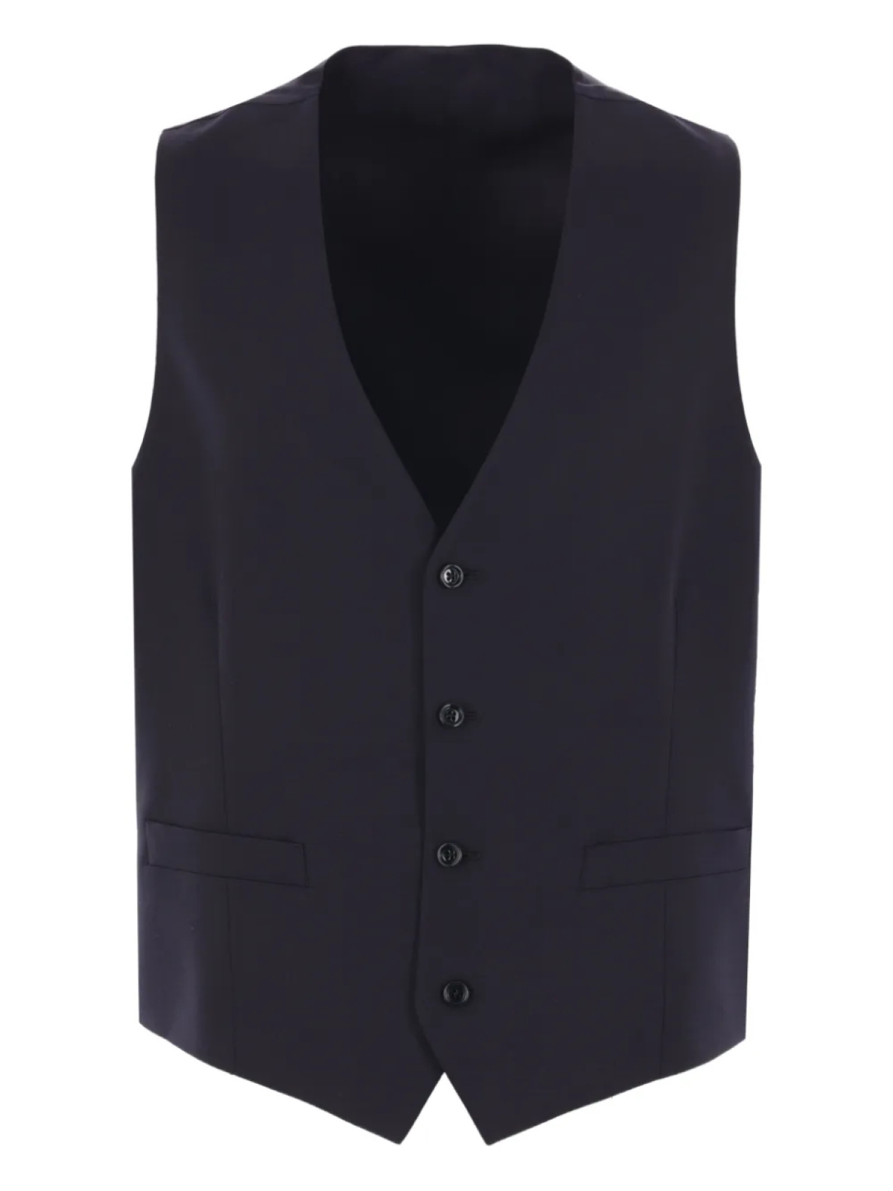 

Однобортный жилет Lardini, синий