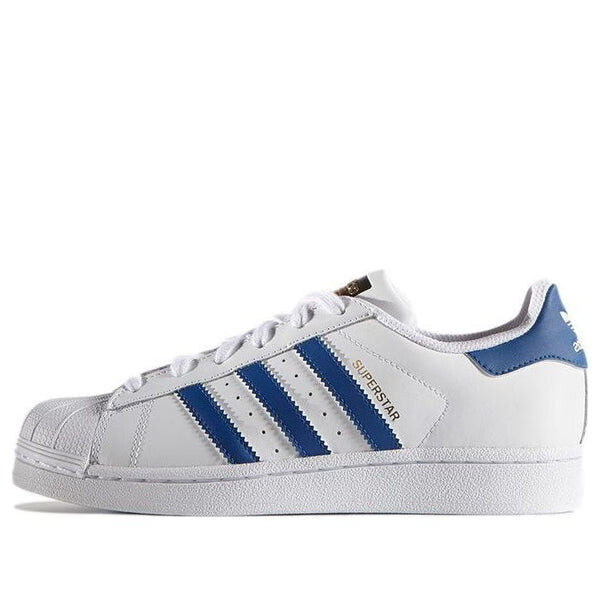 

Кроссовки superstar foundation j 'ftwwht eqtblu eqtblu' Adidas, мультиколор