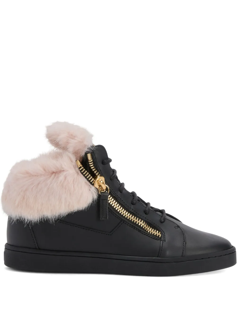 Кеды Kriss на молнии Giuseppe Zanotti, черный