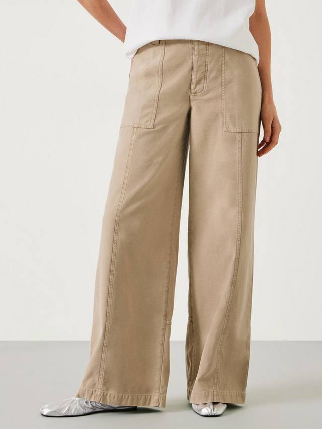 

Широкие брюки thea HUSH, цвет Soft Brown