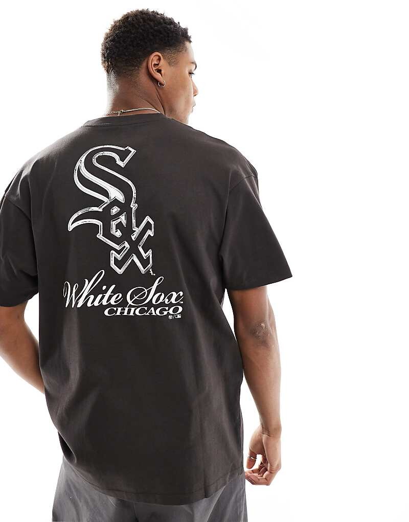

Бренд 47 — Chicago Sox — черная футболка с рисунком