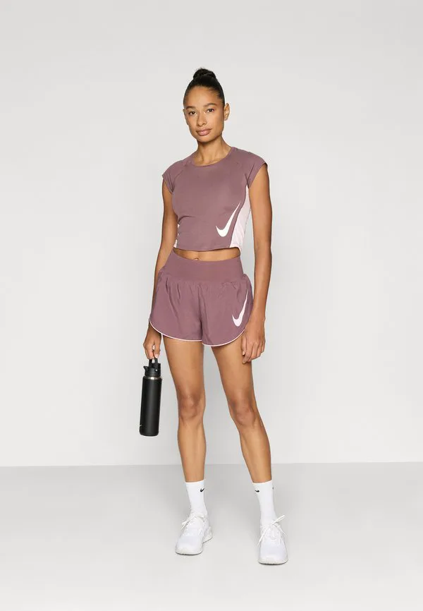Футболка для бега темпа Nike Performance, Tattoo/Pink Foam/Reflective Silver-Coloured/White — фото 2