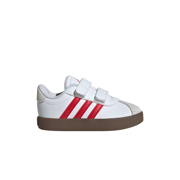 

Кроссовки adidas VL Court 3.0 I White Scarlet Gum, белый