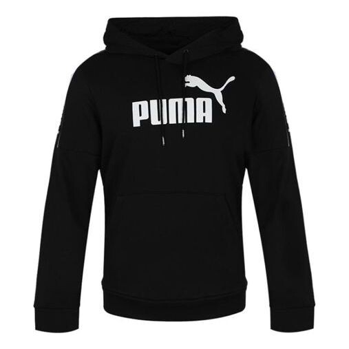 

Толстовка classics t14 track pant hooded fleece black Puma, черный
