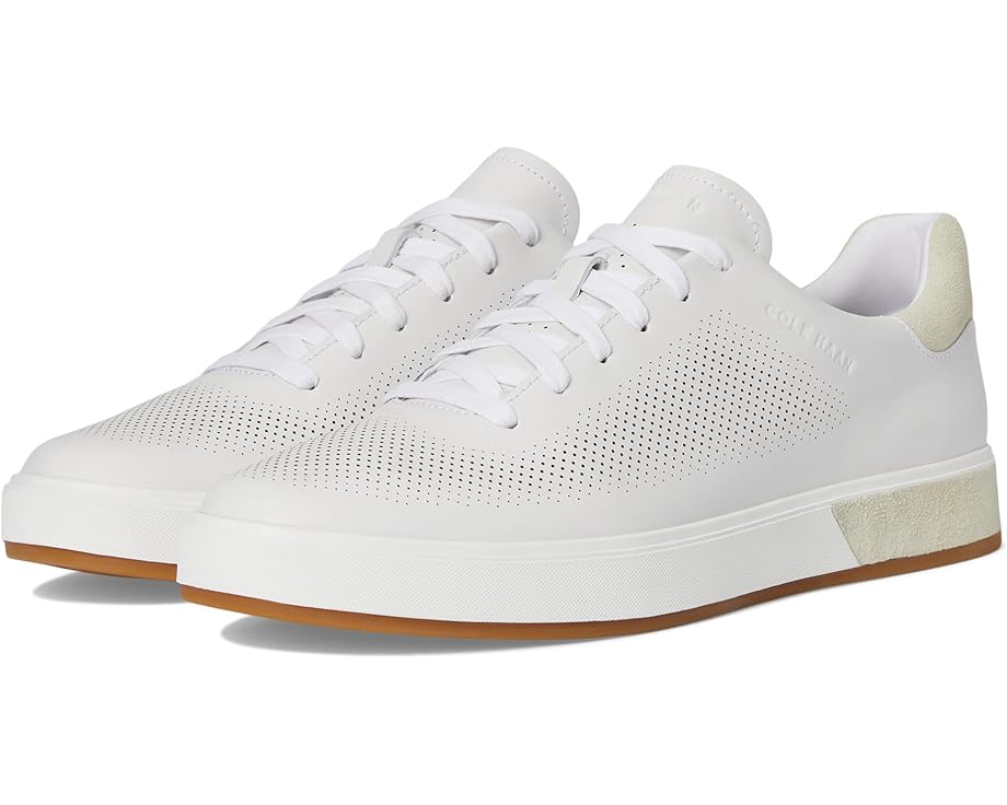 

Кроссовки Cole Haan Grandpro Angleace Sneakers, цвет Optic White/Silver Birch/Optic White