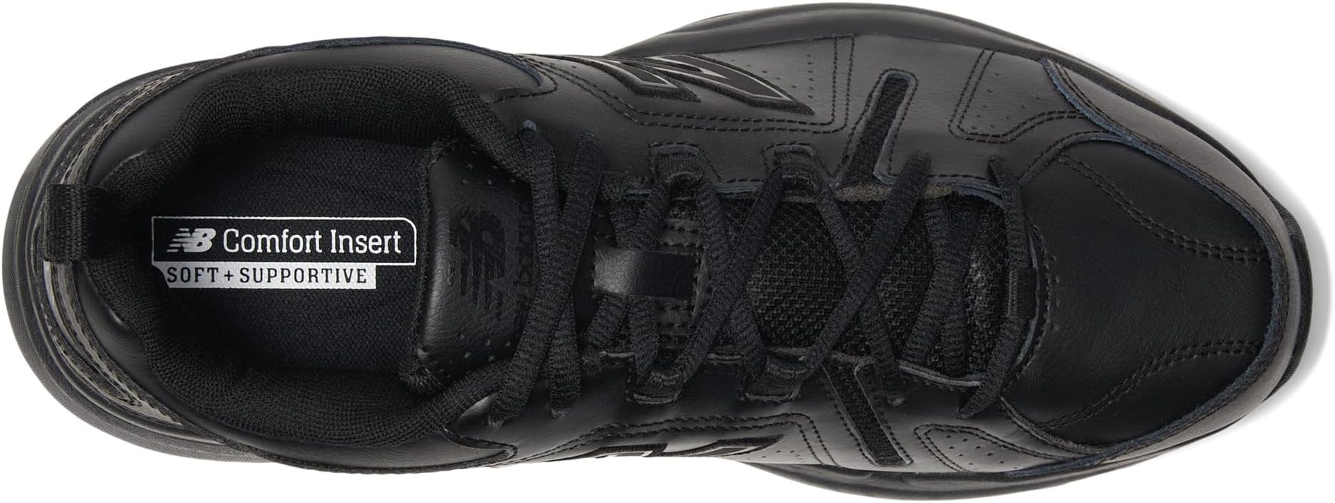 Кроссовки New Balance 608v5 Slip Resistant, черный — фото 2