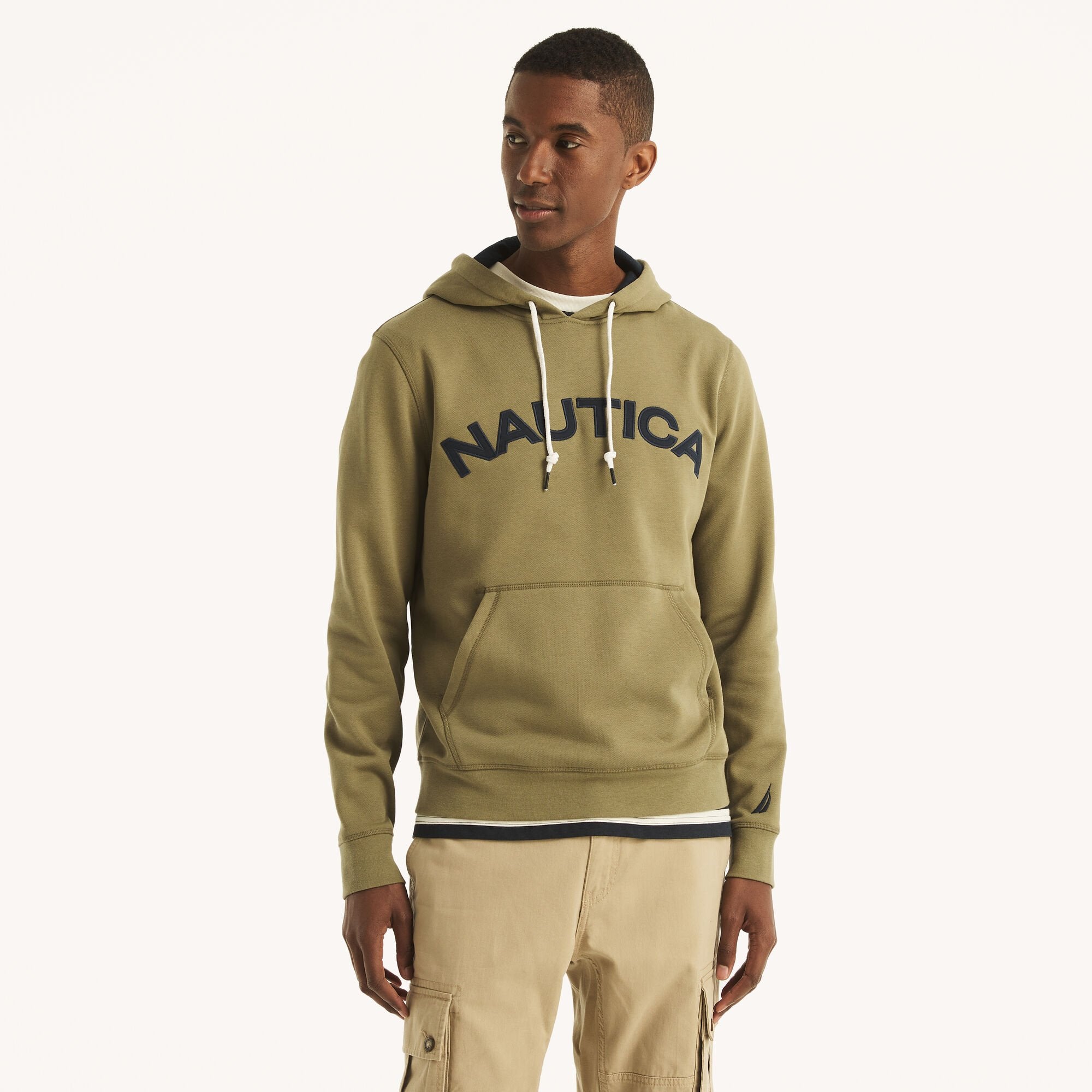 

Толстовка мужская Nautica, цвет urban camo 18-0312 tcx