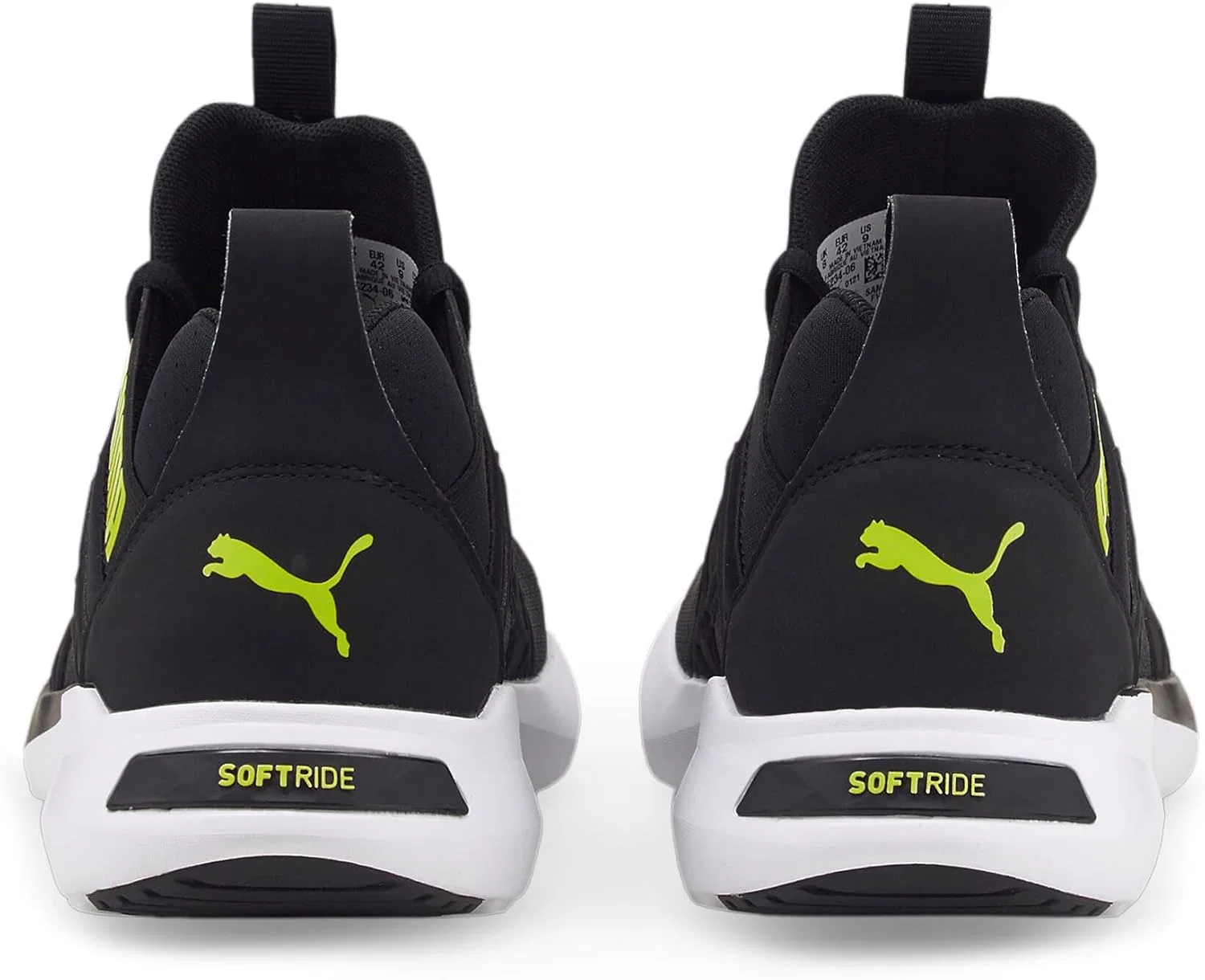 Мужские кроссовки PUMA Softride Enzo NXT, Black Yellow Alarm — фото 4