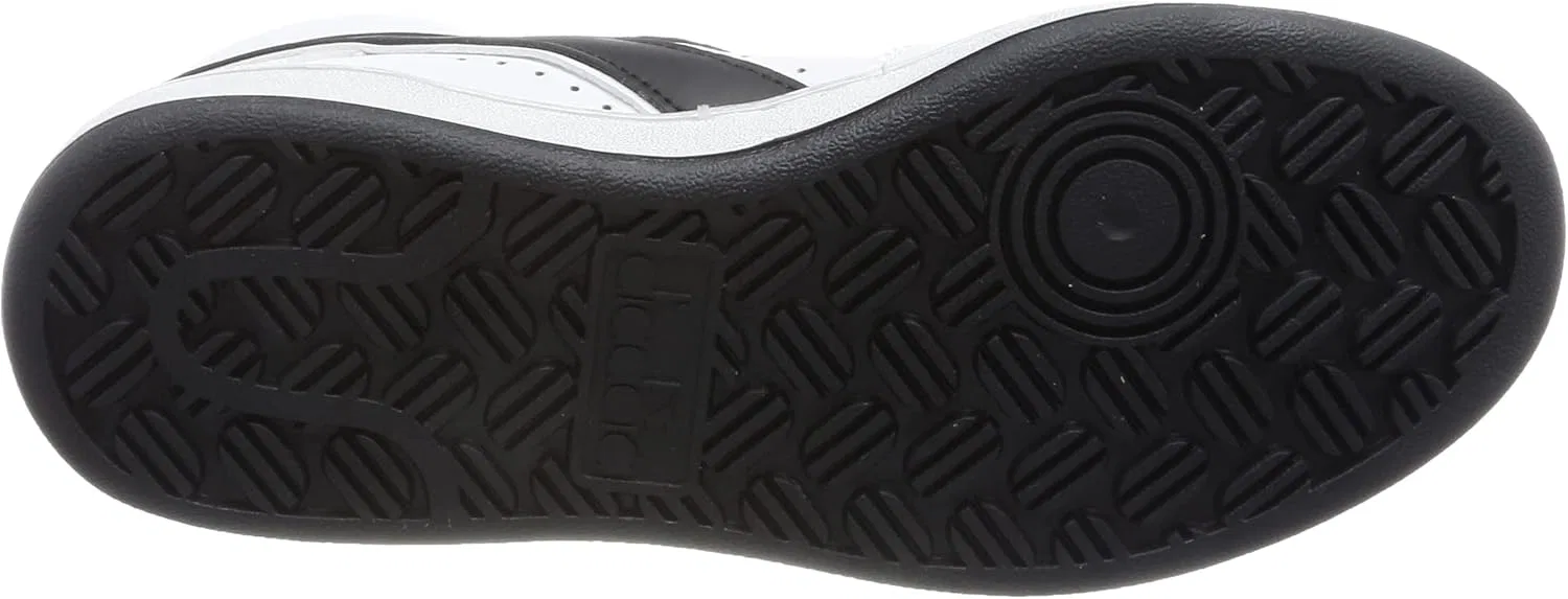 Гимнастические кроссовки Diadora Unisex Magic Basket Mid Icona, White-And-Black — фото 2